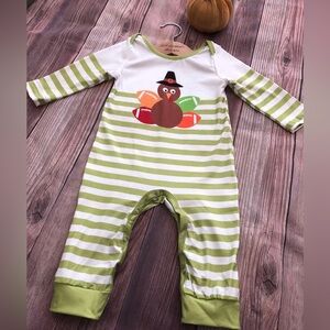 NWT INFANT BOY FOOTBALL TURKEY BOUTIQUE OUTFIT